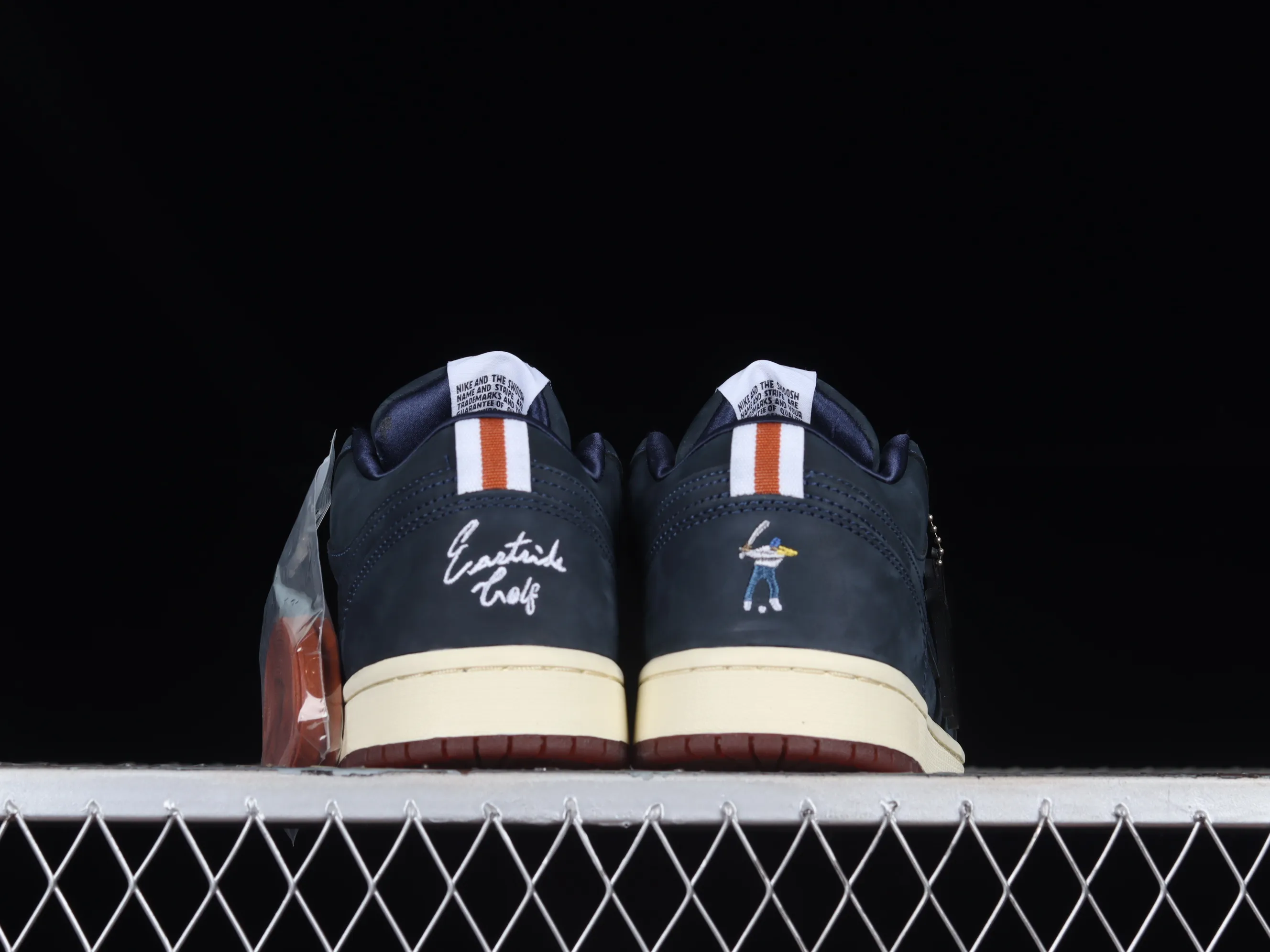 All categories Air Jordan Jordan series basketball shoes Air Jordan 1 Low G version pure original Eastside Golf x Air Jordan 1 Low AJ1 Joe 1 golf black blue low-top casual sneakers DV1759-448